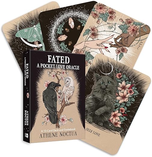 Fated: A Pocket Love Oracle: A 13-Card Deck and Guidebook | Athene Noctua