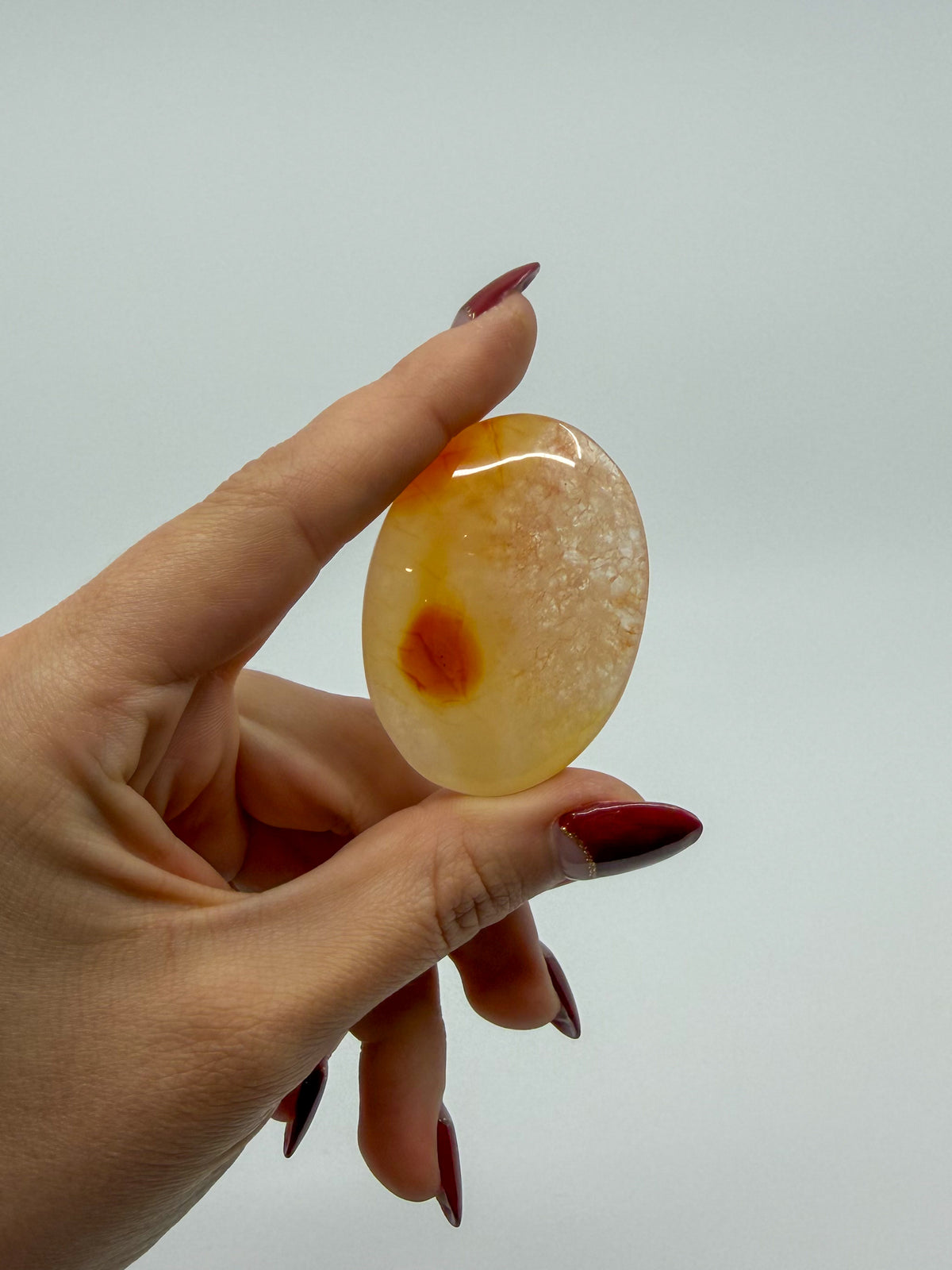 Carnelian Palm -CHOOSE YOUR OWN-