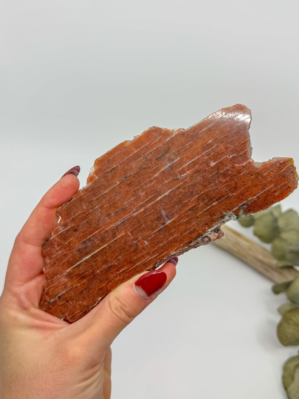 HQ Large Sunstone Slab with Iolite -CHOOSE YOUR OWN-