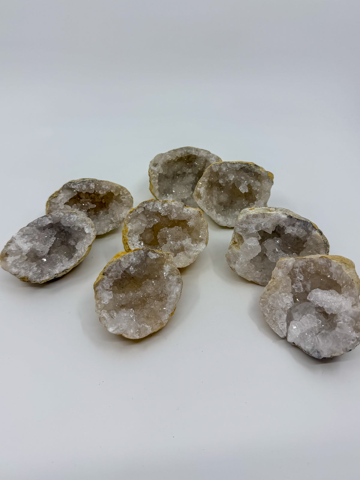 Moroccan Quartz Geode Pair