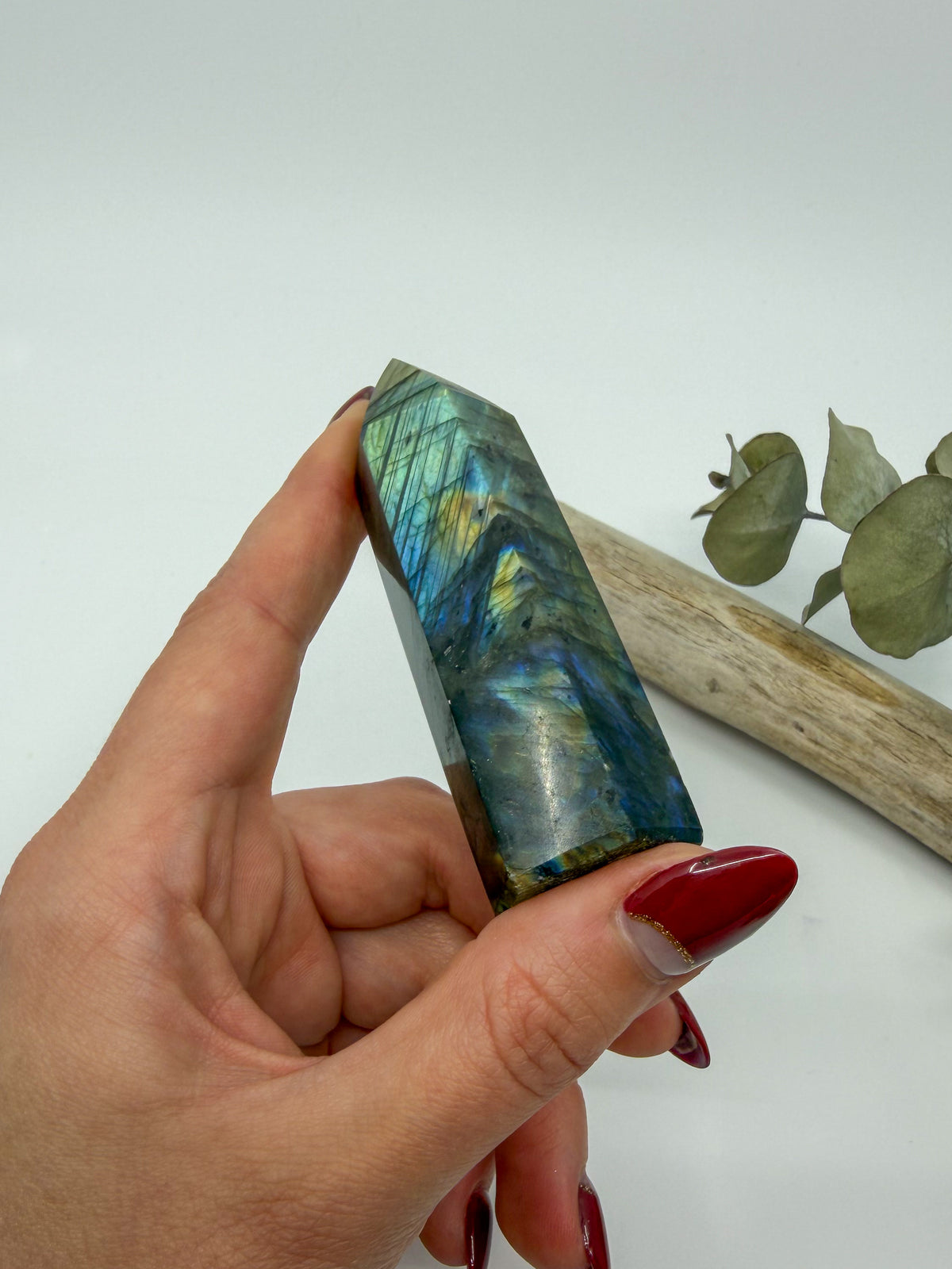 HQ High Flash Labradorite Tower -EXACT PIECE-