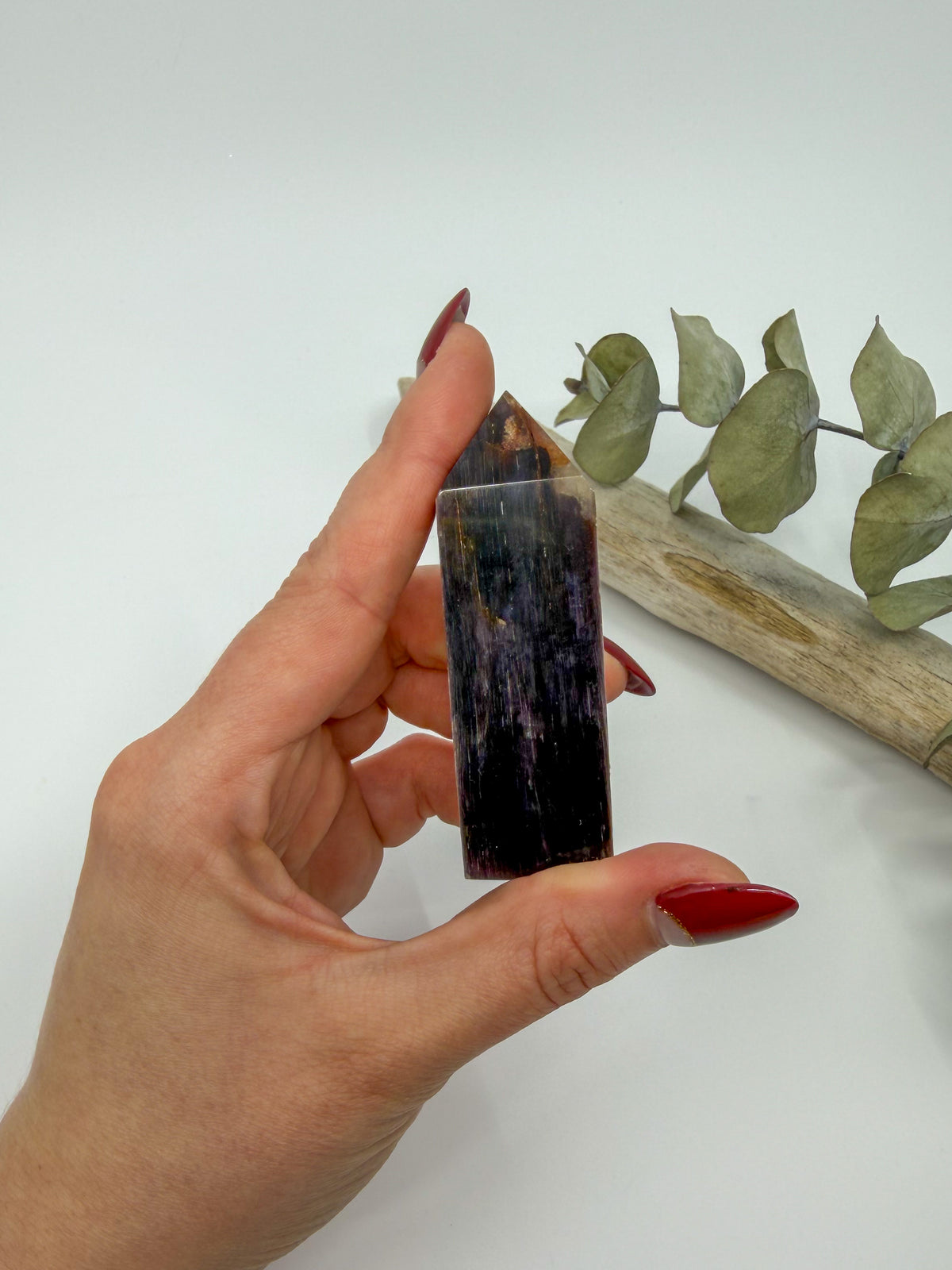 Chunky Gem Lepedolite Obelisk -CHOOSE YOUR OWN-