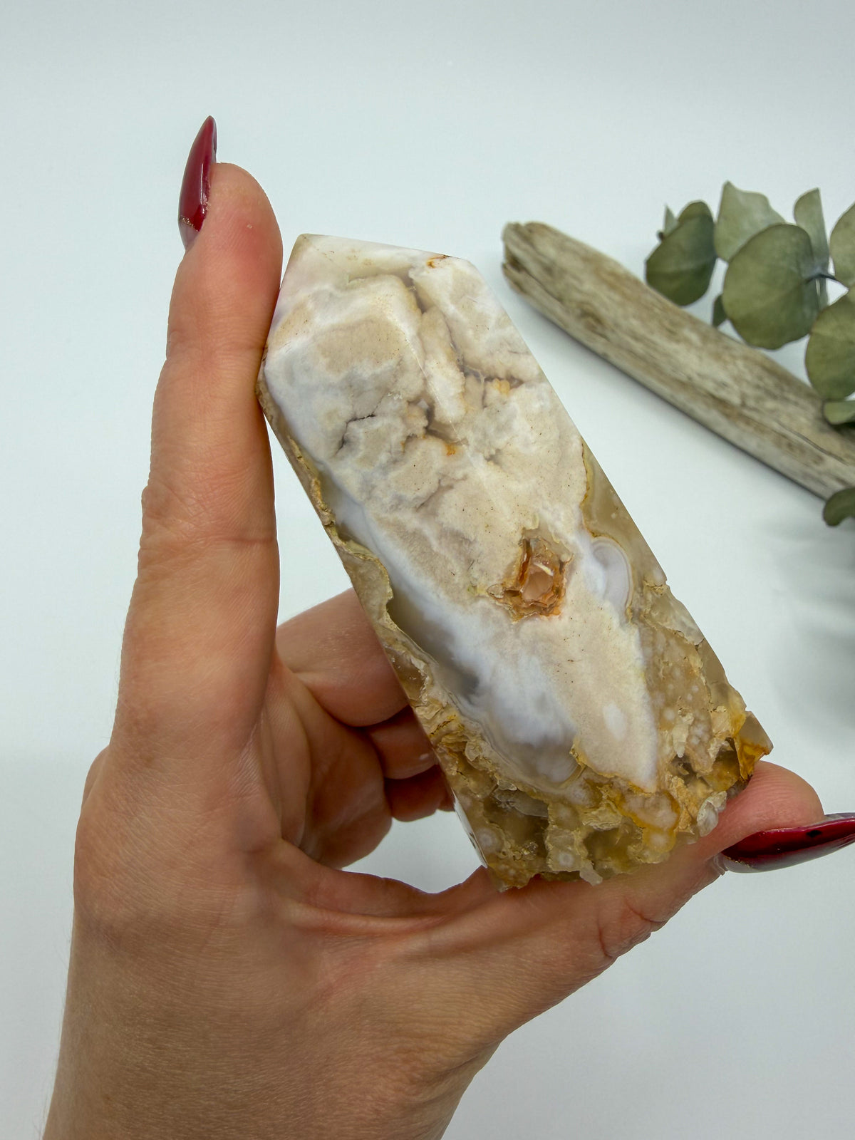 Flower Agate Tower -CHOOSE YOUR OWN-