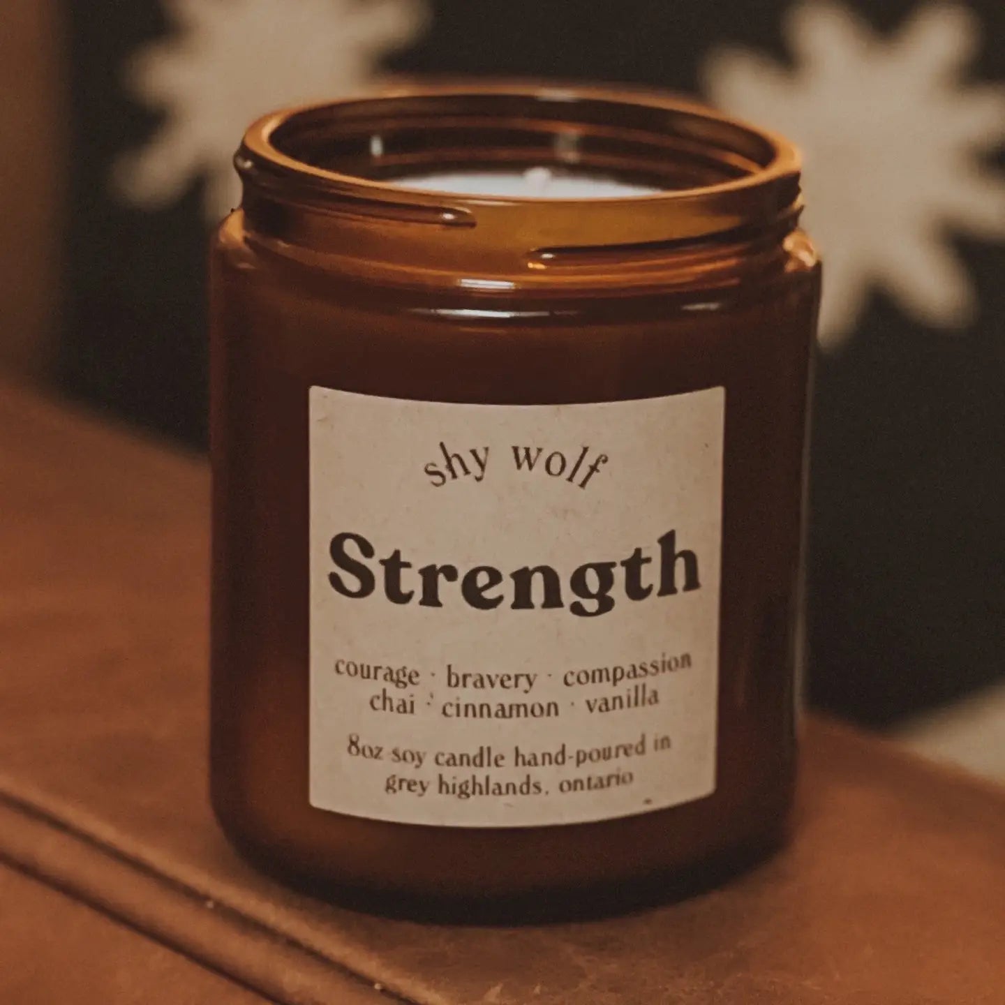 Strength: Tarot Collection | Shy Wolf Candles