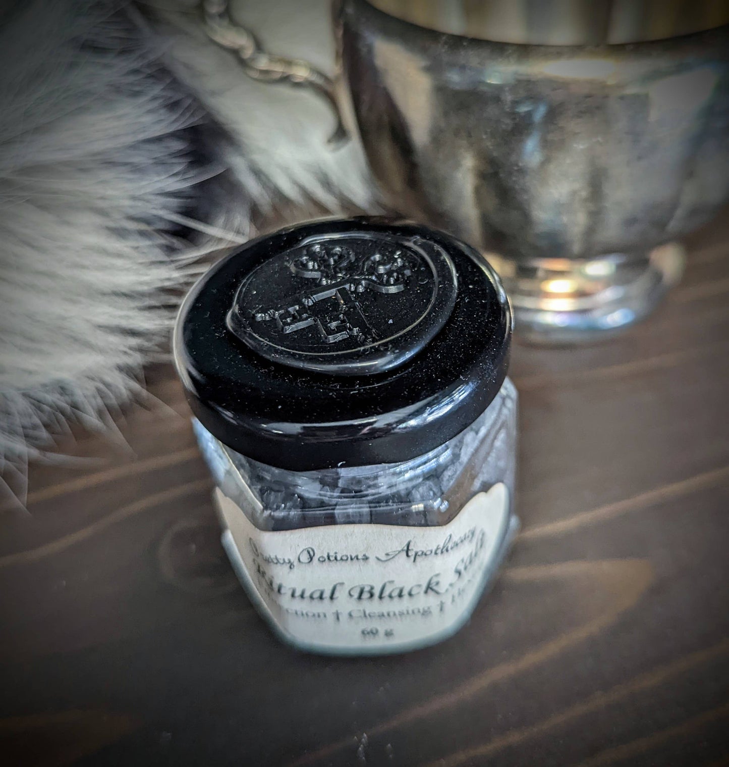 Ritual Black Salt | Pretty Potions Apothecary