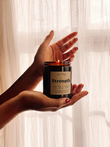Strength: Tarot Collection | Shy Wolf Candles
