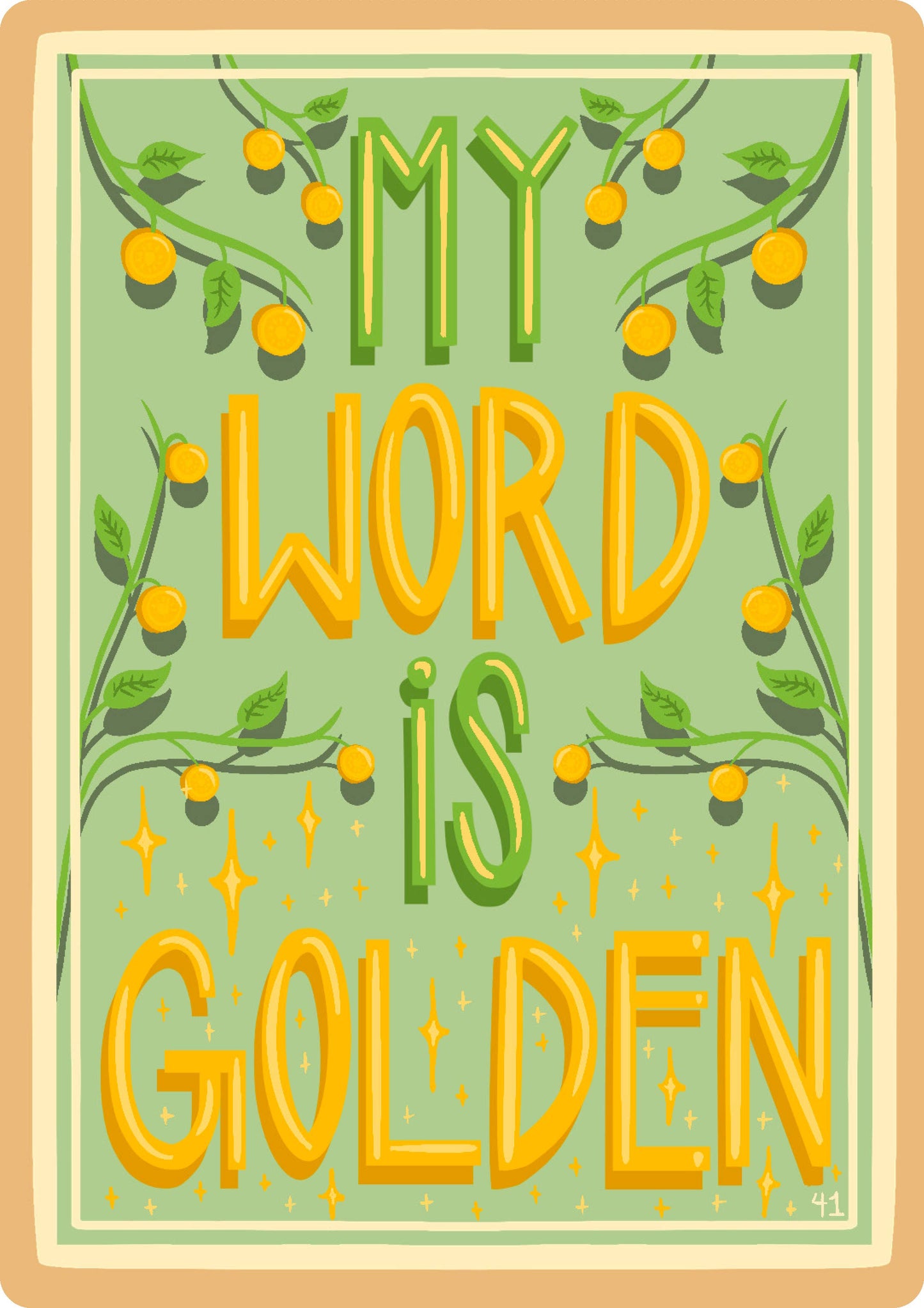 Sun-Steeped Affirmation Deck