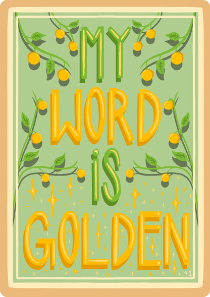 Sun-Steeped Affirmation Deck