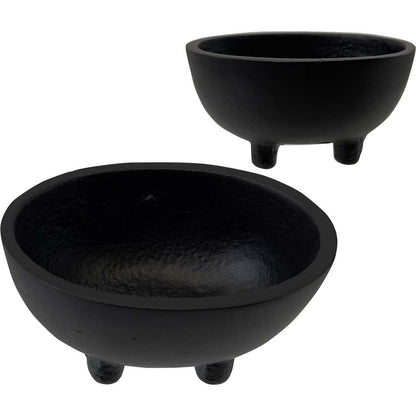 Cast Iron Incense Burner and Offering Bowl