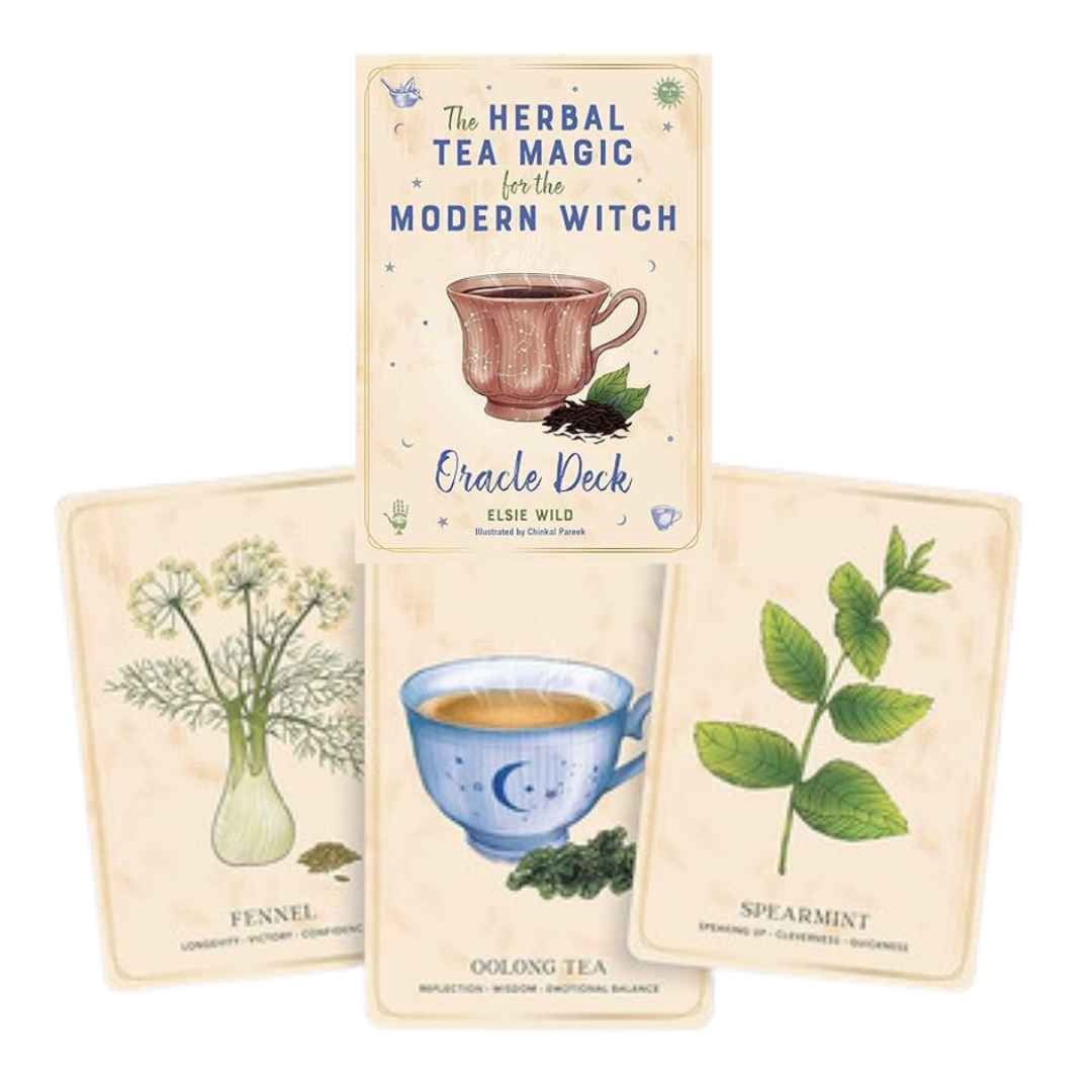 The Herbal Tea Magic for the Modern Witch Oracle Deck | Elsie Wild
