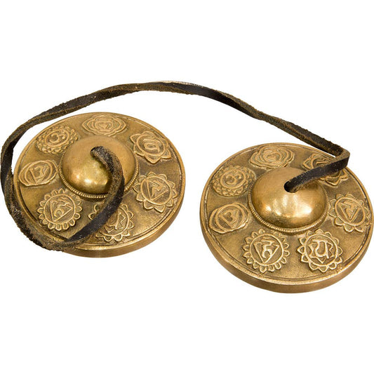 Tingsha 7 Chakras-2.5"Di.