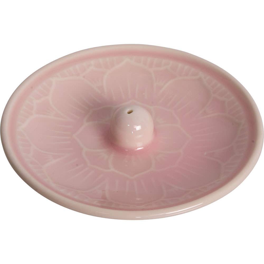 Ceramic Lotus Incense Holder