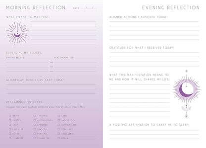 Manifesting: A Day and Night Reflection Journal | Insight Editions