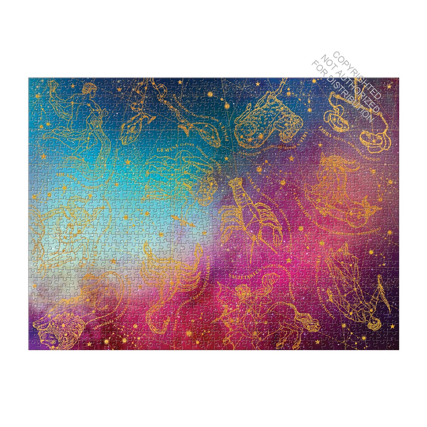 Astrology 1000 Piece Foil Puzzle