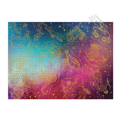 Astrology 1000 Piece Foil Puzzle