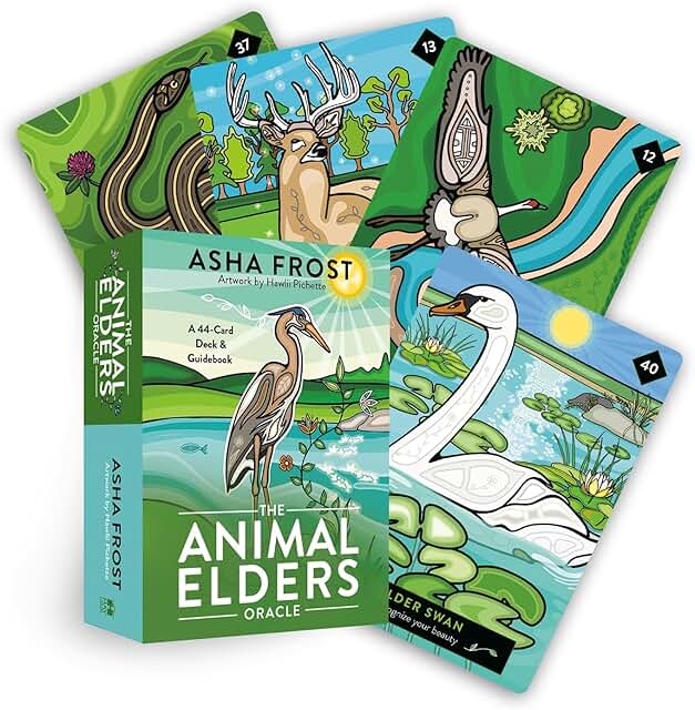 The Animal Elders Oracle: A 44-Card Deck & Guidebook of Indigenous Wisdom & Healing Medicine | Asha Frost