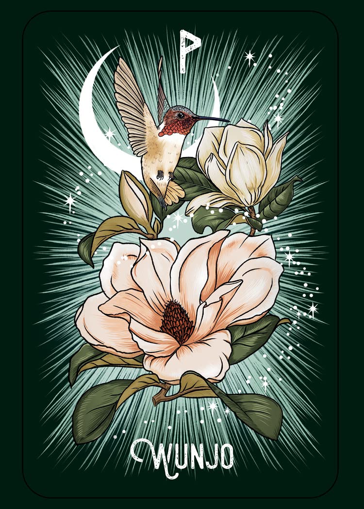Witch's Familiar Runic Pocket Oracle Deck | Athena Noctua