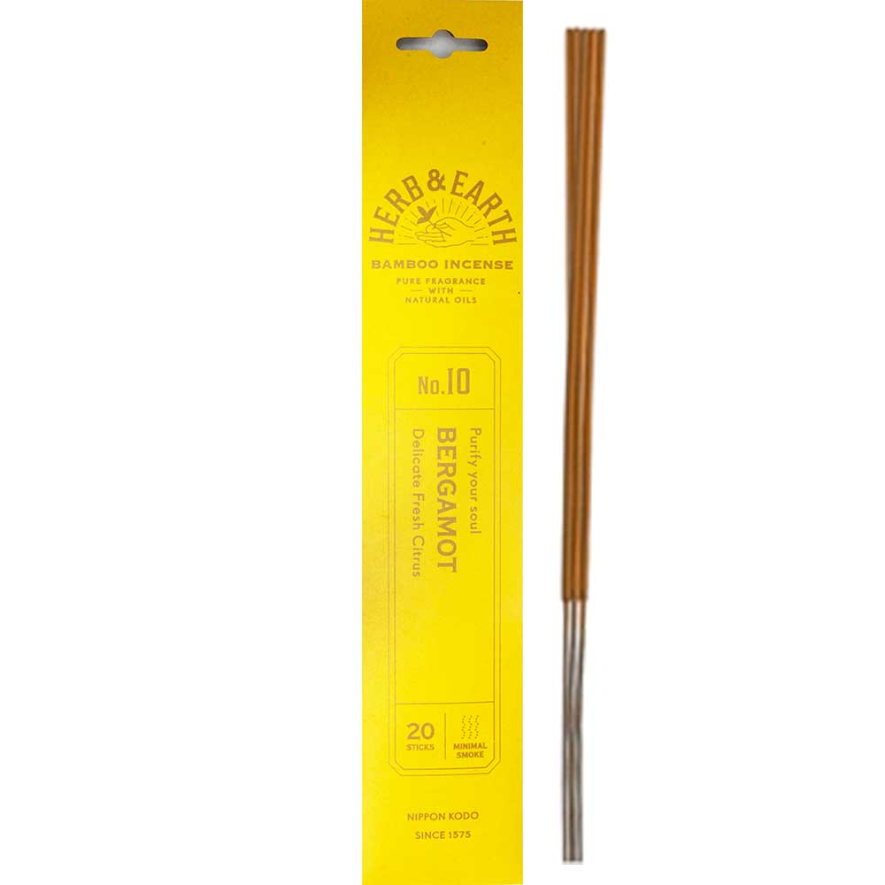 Bergamot Incense 20pk | Herb & Earth