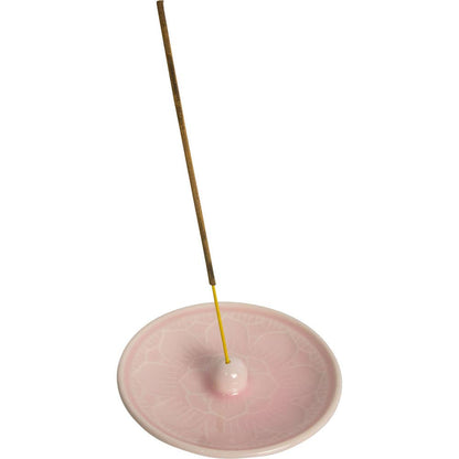 Ceramic Lotus Incense Holder