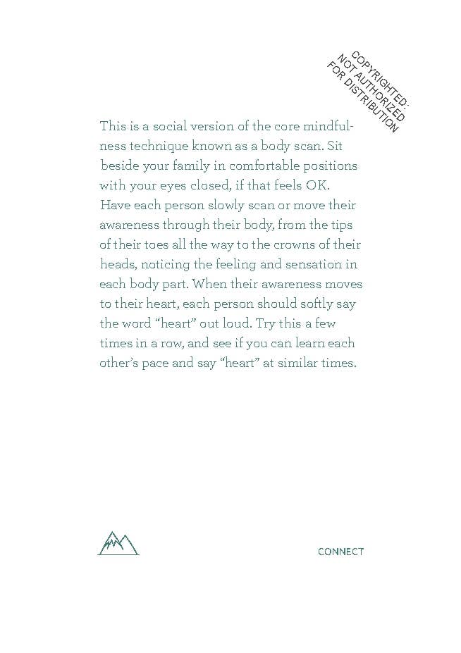 Mindfulness Cards for the Family
