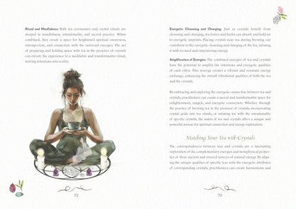 A Tea Witch's Crystal Brews: Empowering the Magick of Tea with Crystal Grids | S.M. Harlow