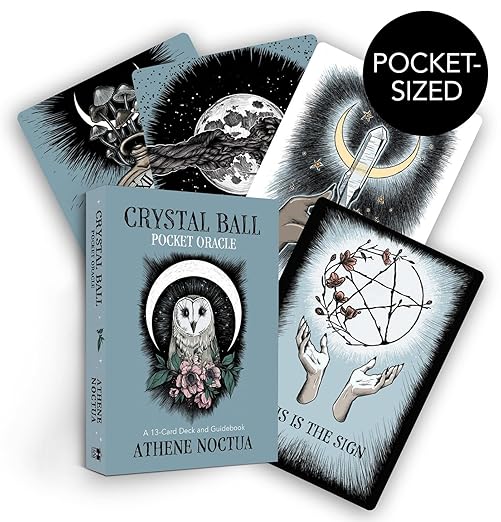 Crystal Ball Pocket Oracle: A 13-Card Deck and Guidebook | Athene Noctua