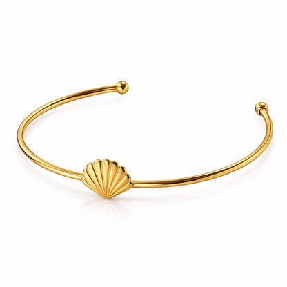 Shell Accent Bangle