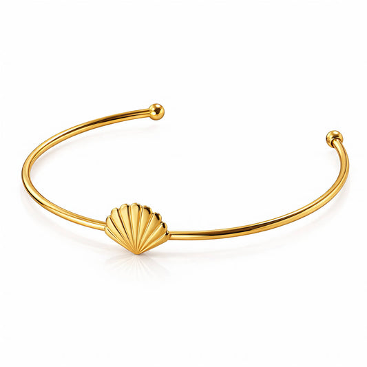 Shell Accent Bangle