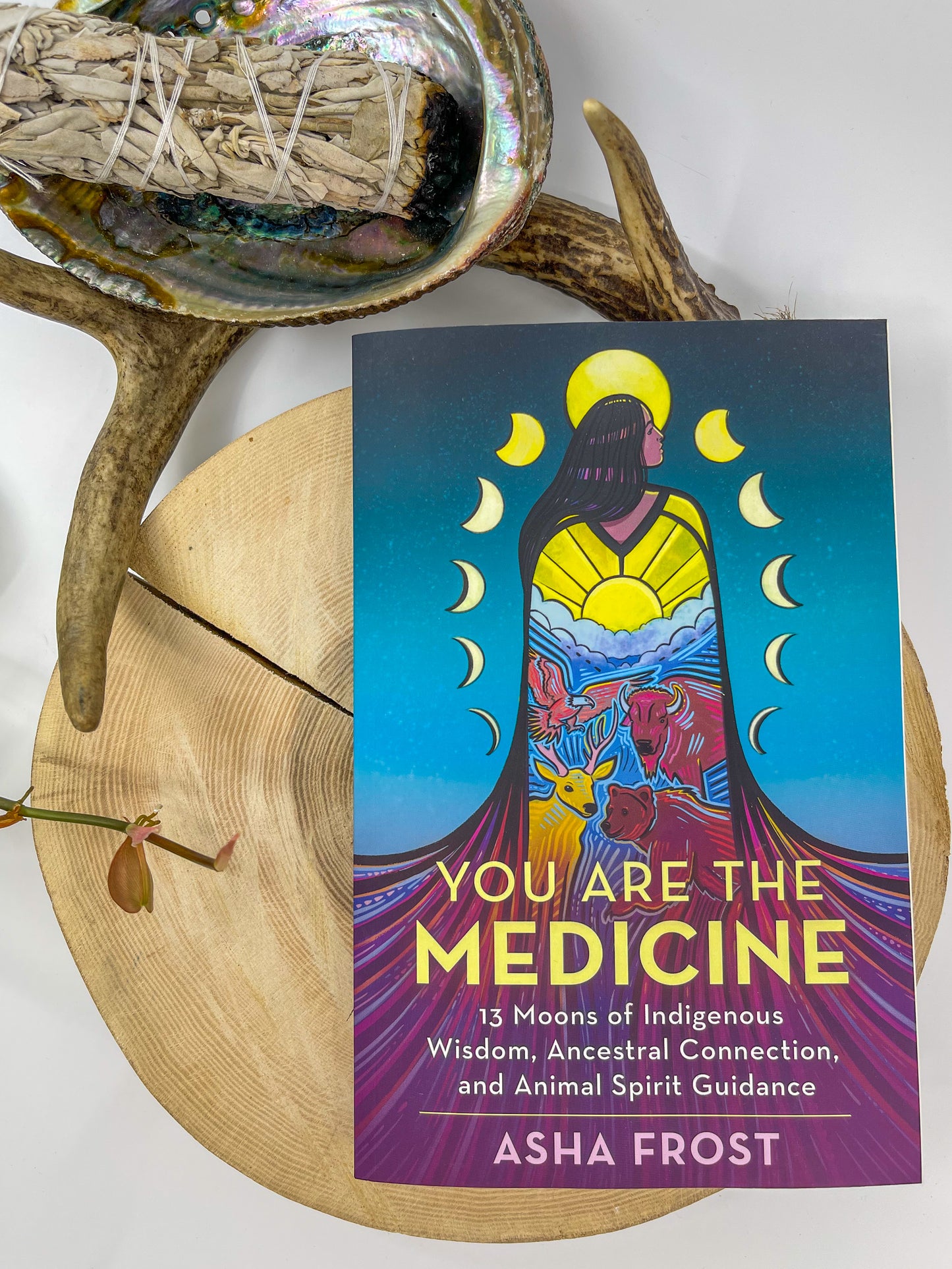 You Are The Medicine: 13 Moons of Indigenous Wisdom, Ancestral Connection, and Animal Spirit Guidance | Asha Frost