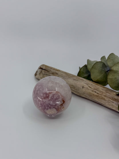 Amethyst Flower Agate Sphere -EXACT PIECE-
