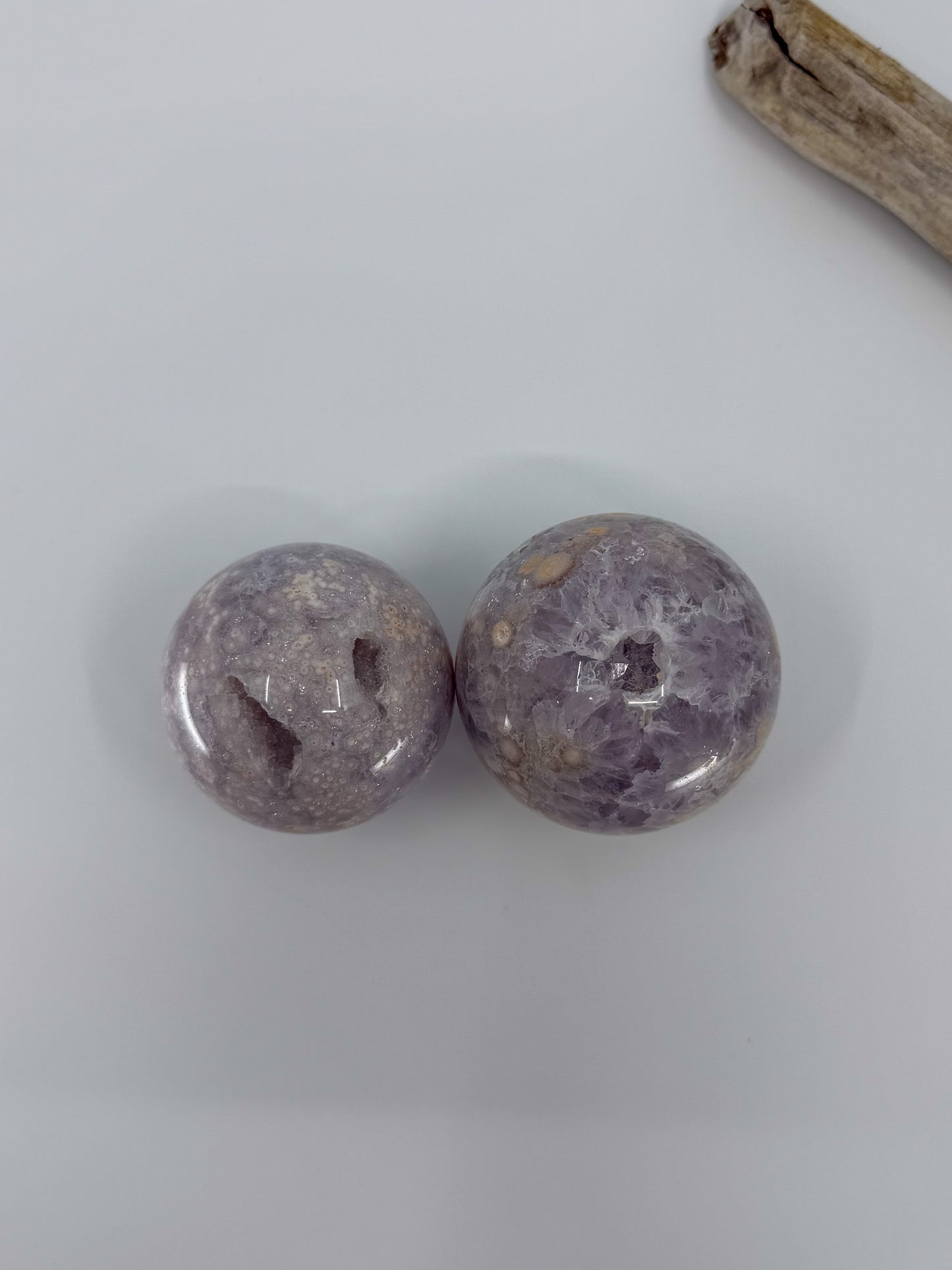 Amethyst Flower Agate Sphere -EXACT PIECE-