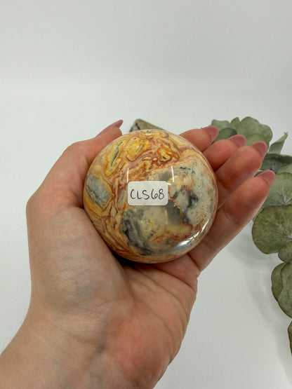 Crazy Lace Agate Sphere -EXACT PIECE-