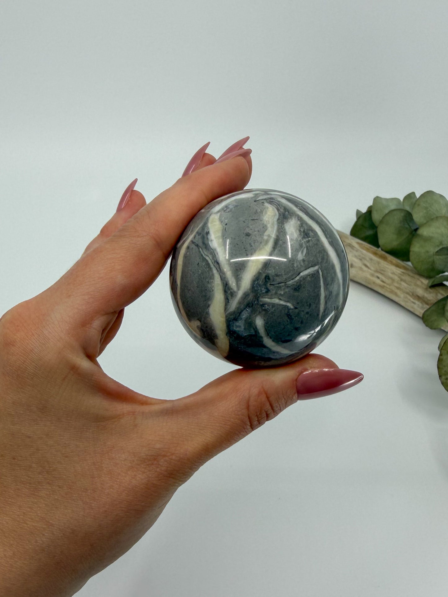 Thousand Eye Jasper Sphere