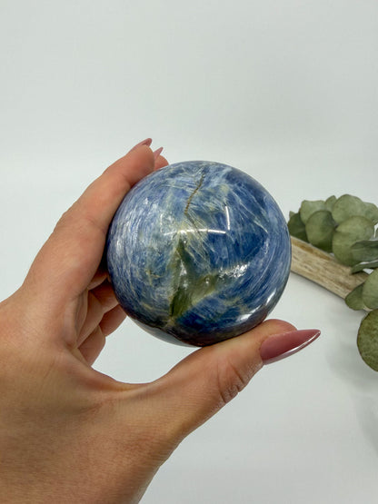 Blue Kyanite Sphere -EXACT PIECE-