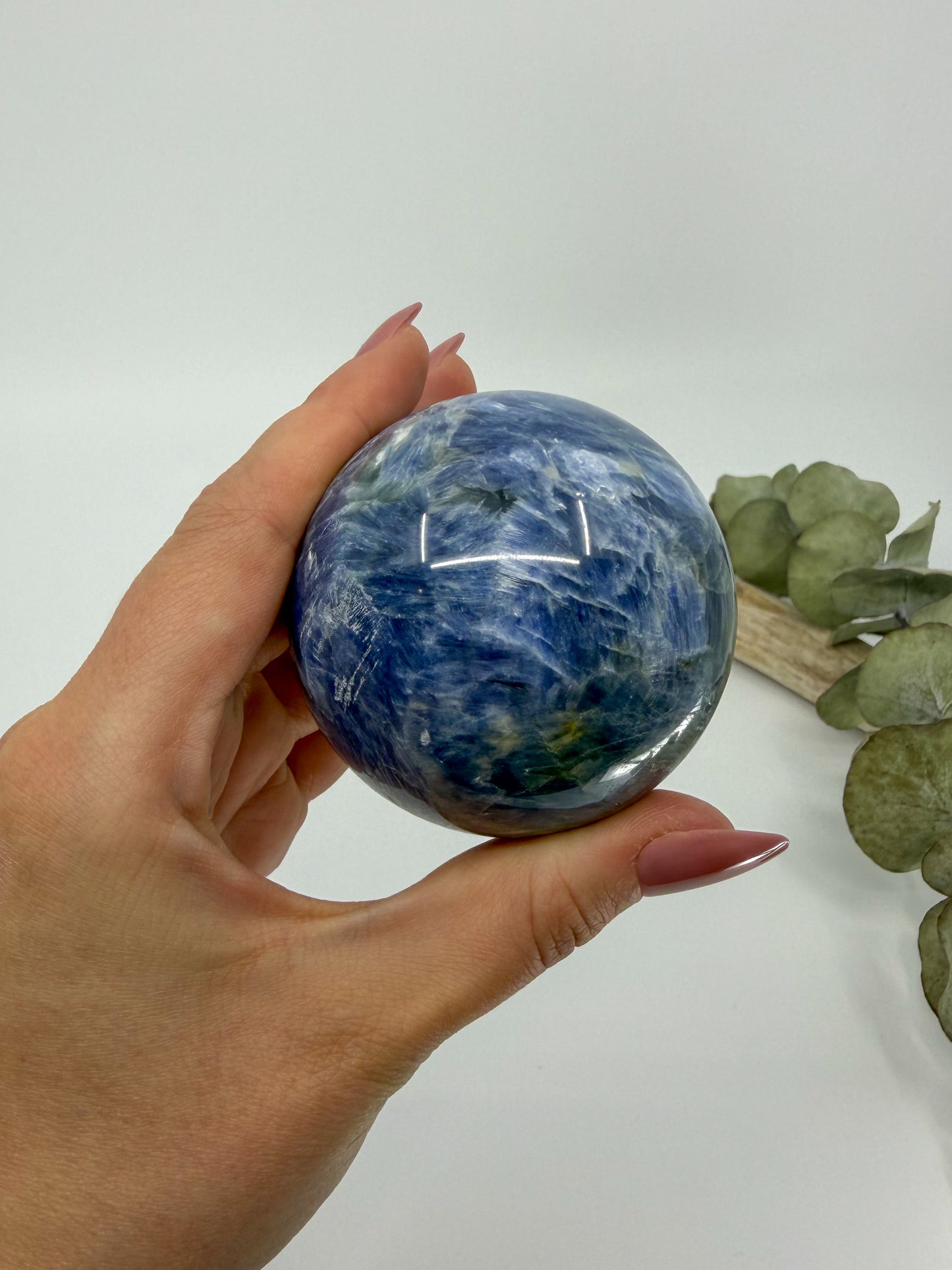 Blue Kyanite Sphere -EXACT PIECE-