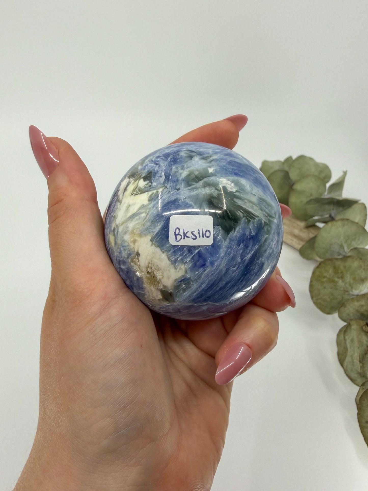 Blue Kyanite Sphere -EXACT PIECE-