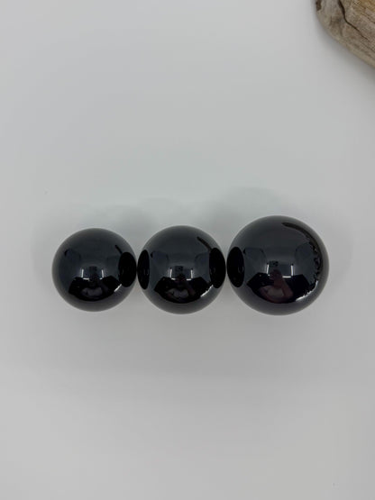 Rainbow Sheen Obsidian Sphere