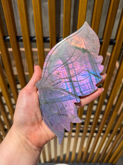 Purple Labradorite Butterfly Statement -EXACT PIECE-