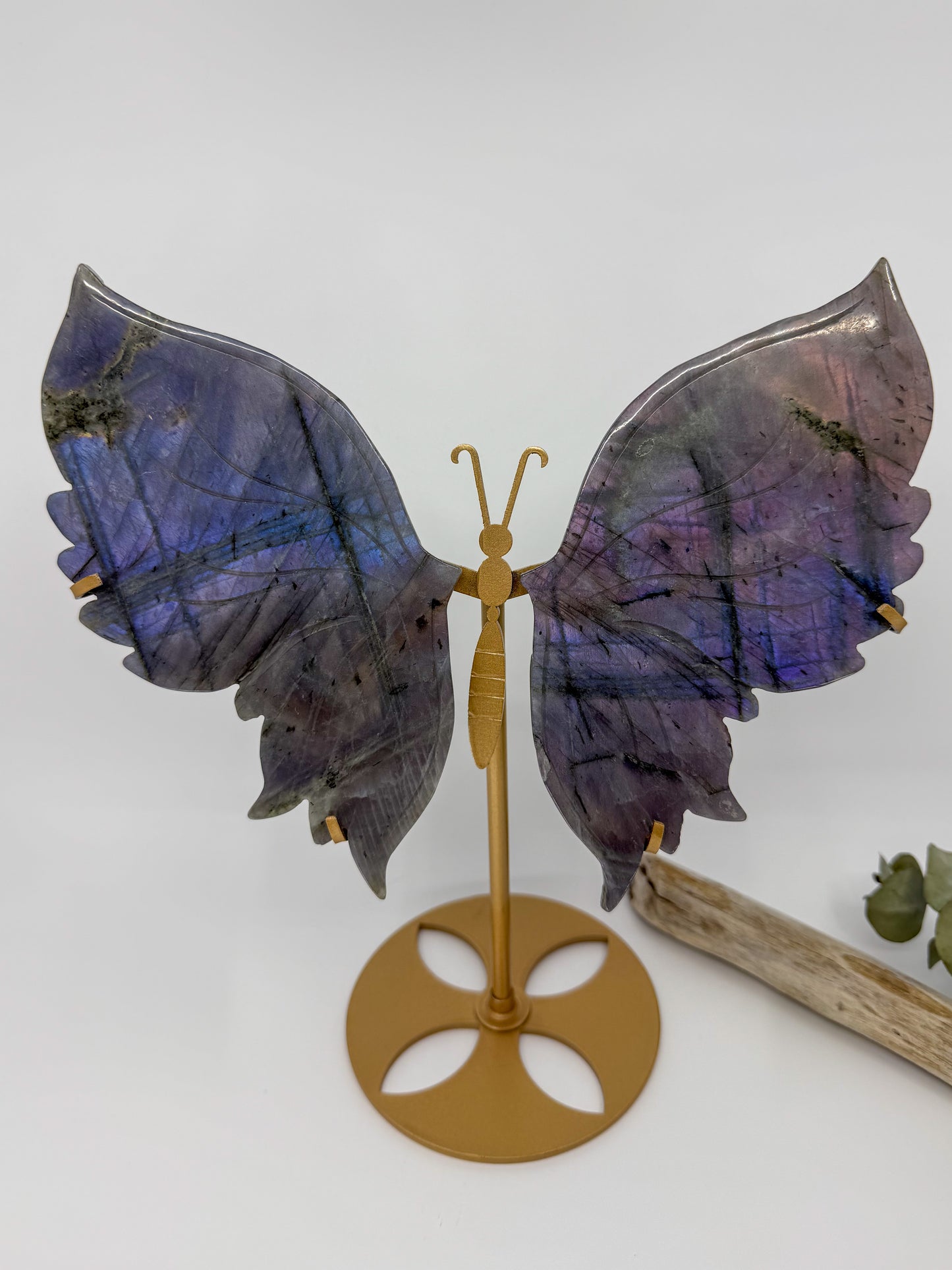 Purple Labradorite Butterfly Statement -EXACT PIECE-