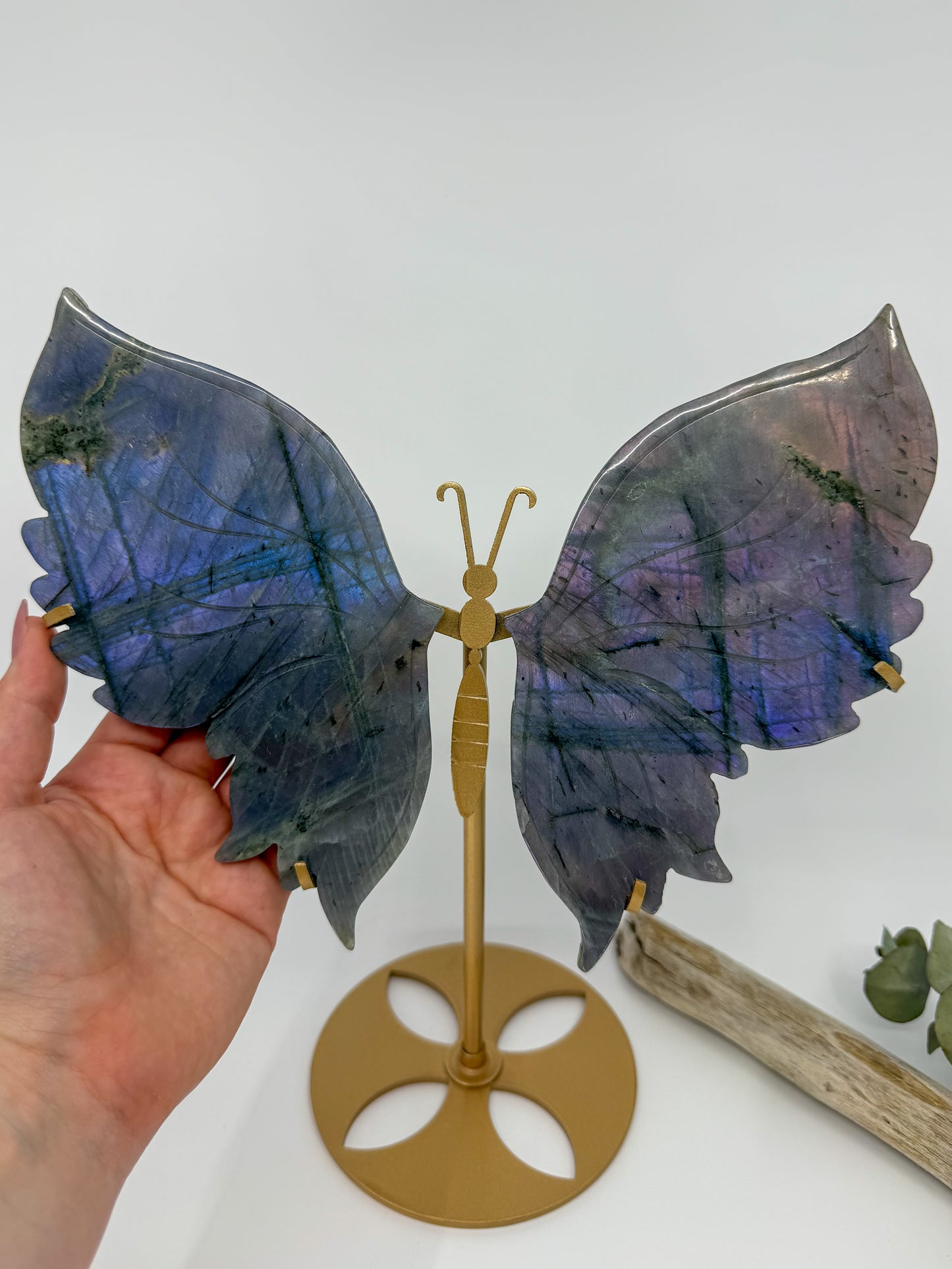 Purple Labradorite Butterfly Statement -EXACT PIECE-