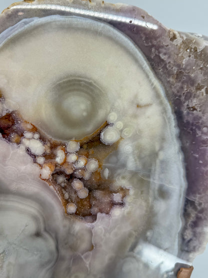 Lavender Pink Amethyst Slab with Bubble Druzy -EXACT PIECE-