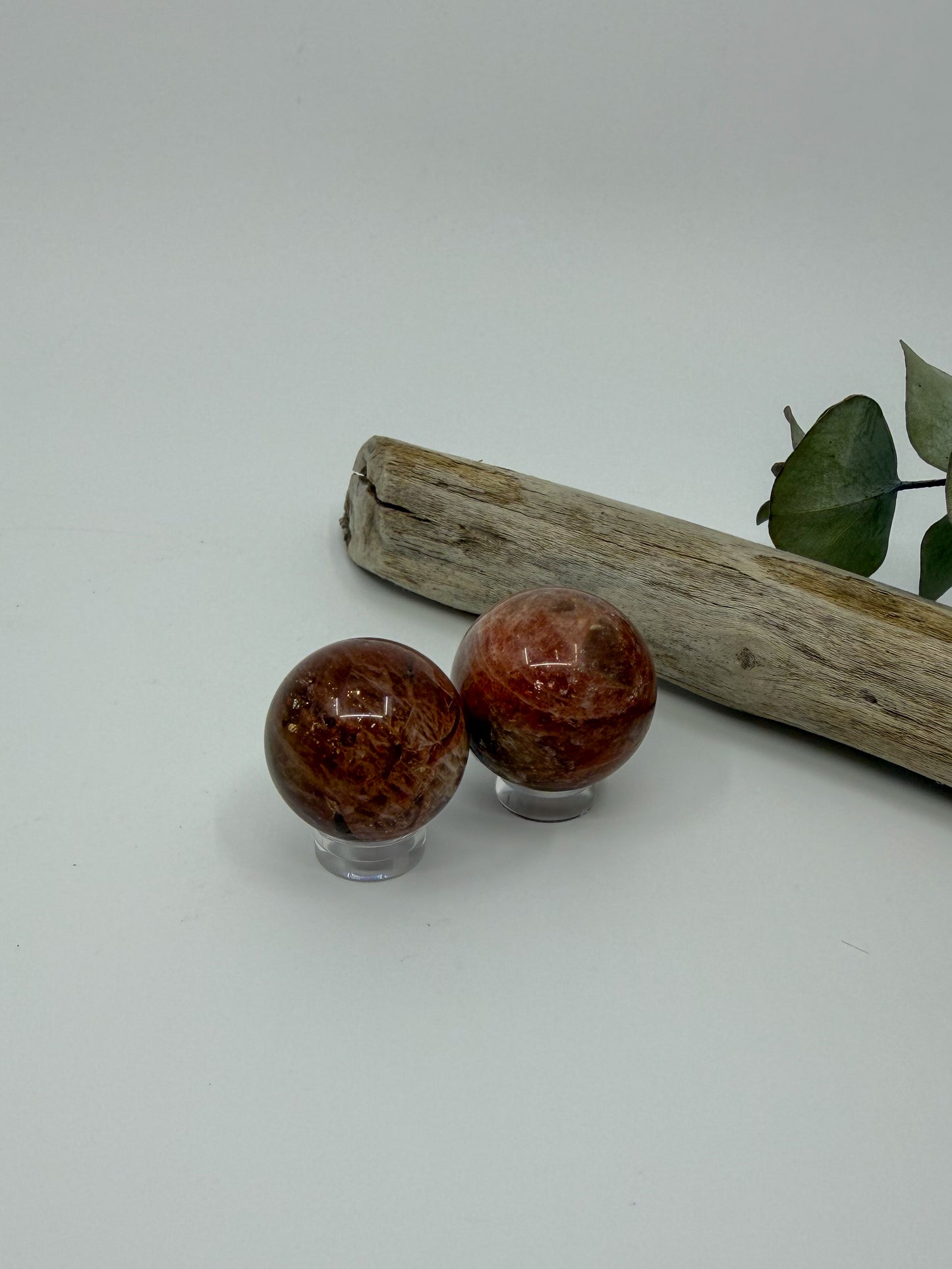 Rainbow Confetti Sunstone Sphere, Small