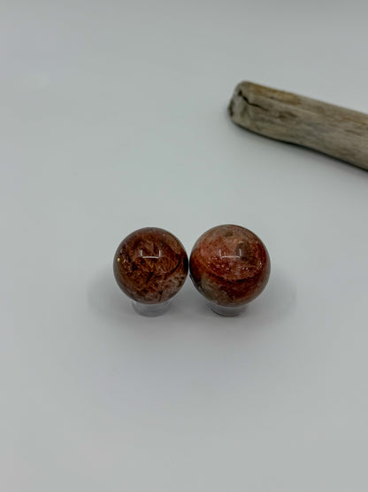 Rainbow Confetti Sunstone Sphere, Small