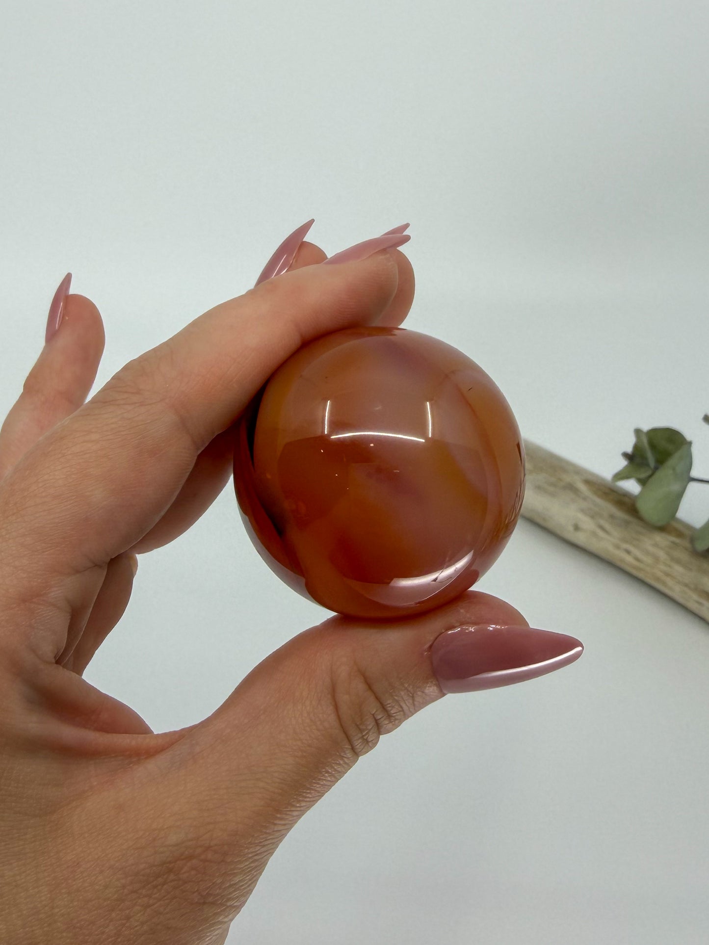 Carnelian Sphere -EXACT PIECE-