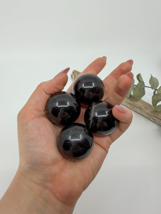 Black Rose Quartz Sphere, Small