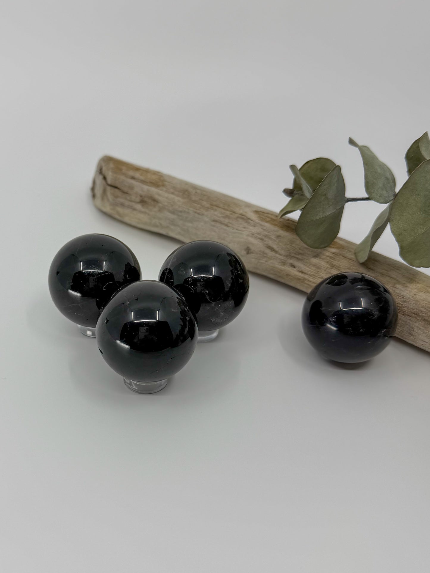 Black Rose Quartz Sphere, Small