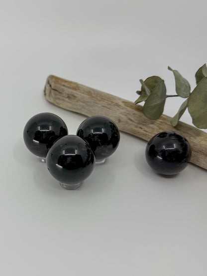 Black Rose Quartz Sphere, Small