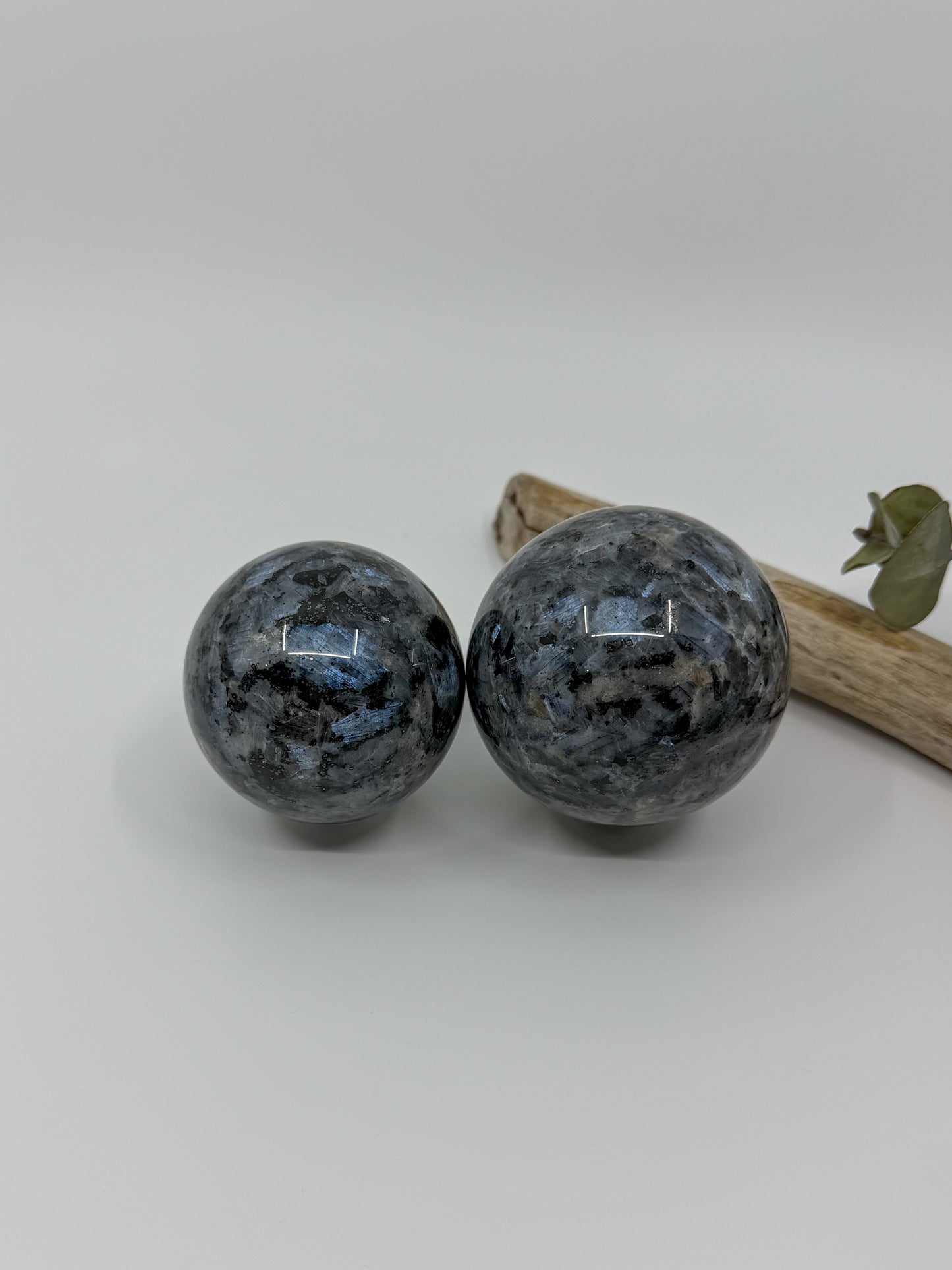 Larvikite Sphere -EXACT PIECE-