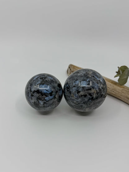 Larvikite Sphere -EXACT PIECE-