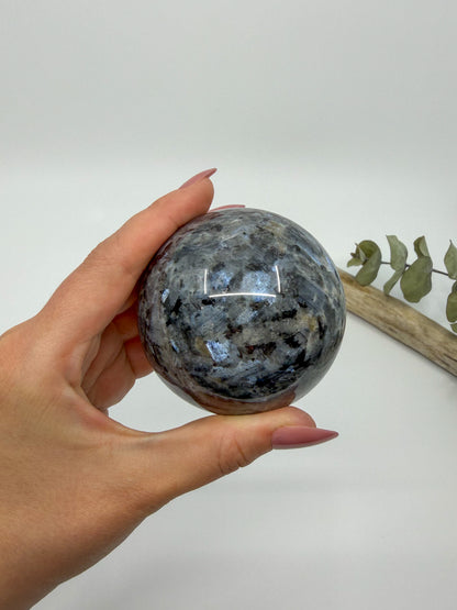 Larvikite Sphere -EXACT PIECE-